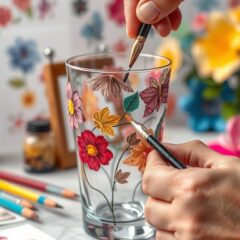 Decoupage na szkle krok po kroku: jak przygotować, nakleić i zabezpieczyć dekorację, by efekt był trwały i efektowny