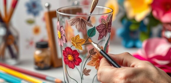 Decoupage na szkle krok po kroku: jak przygotować, nakleić i zabezpieczyć dekorację, by efekt był trwały i efektowny