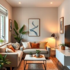 Dekoracje do małego mieszkania: jak łączyć styl z funkcjonalnością i optycznym powiększeniem przestrzeni