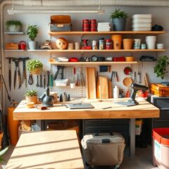 Organizacja stanowiska do DIY w domu: ergonomia, porządek i praktyczne rozwiązania na co dzień