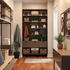 Przechowywanie w małym przedpokoju: praktyczne pomysły na funkcjonalną i estetyczną organizację przestrzeni