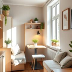 Kawalerka 20 m²: sprawdzone sposoby na funkcjonalną i stylową aranżację małej przestrzeni