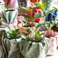 Osłonka na doniczkę z tkaniny DIY: praktyczne wskazówki i pomysły na trwałe dekoracje