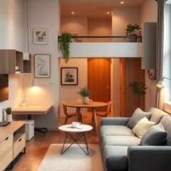 Małe mieszkanie krok po kroku: praktyczne strefy, meble wielofunkcyjne i optyczne triki powiększające przestrzeń