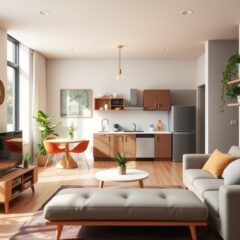 Małe mieszkanie 40 m²: jak urządzić funkcjonalną i przestronną aranżację bez pułapek