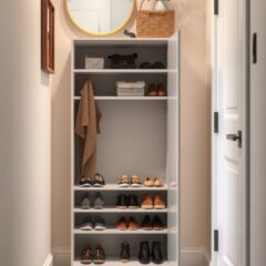 Szafka na buty do małego przedpokoju: jak wybrać funkcjonalny mebel i oszczędzić miejsce