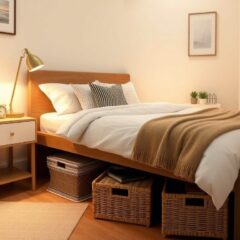 Przechowywanie pod łóżkiem w małym mieszkaniu: praktyczne rozwiązania i pułapki, których warto unikać