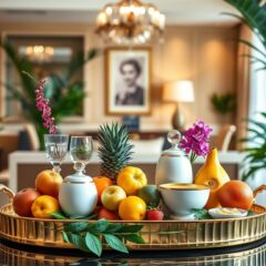 Taca dekoracyjna w praktyce: jak wykorzystać ją do serwowania i stylowej aranżacji wnętrza