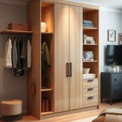 Szafa do małego mieszkania: jak wybrać funkcjonalny mebel bez tracenia przestrzeni i stylu