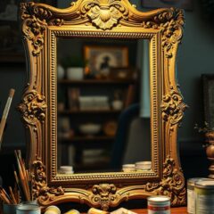 Odnowa ramek i luster DIY: krok po kroku od przygotowania do efektu vintage i personalizacji