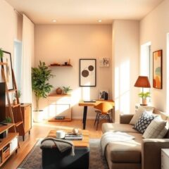 Układ funkcjonalny małego mieszkania: jak zaplanować przestrzeń dla komfortu i estetyki bez nadmiaru kosztów