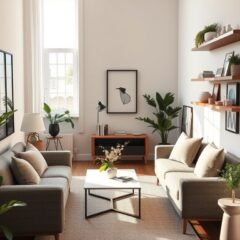 Wąski salon: jak ustawić meble, by zyskać przestrzeń, funkcjonalność i styl