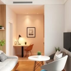 Kawalerka z wnęką: sprytne pomysły na funkcjonalną i estetyczną aranżację małej przestrzeni