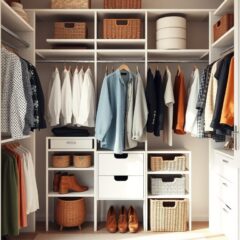 Organizacja szafy w małym mieszkaniu: jak maksymalnie wykorzystać przestrzeń i zachować porządek