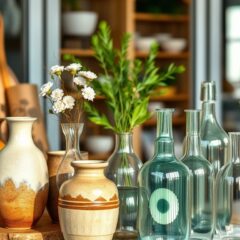 Wazony ceramiczne czy szklane – jak wybrać materiał pasujący do stylu i funkcji wnętrza