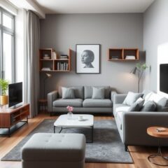 Meble modułowe do małego mieszkania: jak zyskać funkcjonalność i styl bez marnowania miejsca