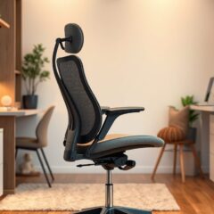 Krzesło do pracy w małym mieszkaniu: jak wybrać ergonomię i wygodę bez zajmowania przestrzeni