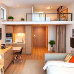 Kawalerka z aneksem: jak zaplanować funkcjonalną i stylową przestrzeń na małym metrażu