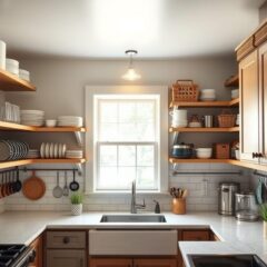 Przechowywanie w kuchni bez szafek wiszących: praktyczne rozwiązania i pułapki do uniknięcia