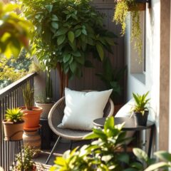 Balkon w małym mieszkaniu: praktyczne pomysły na funkcjonalną i przytulną aranżację