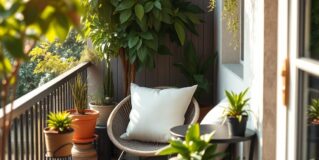Balkon w małym mieszkaniu: praktyczne pomysły na funkcjonalną i przytulną aranżację