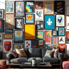 Jak tanio stworzyć efektowną galerię plakatów – planowanie, kompozycja i niskobudżetowe triki dekoratorskie