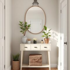 Mały przedpokój w praktyce: funkcjonalna aranżacja i triki na optyczne powiększenie przestrzeni