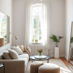 Lustra w małych mieszkaniach: jak optycznie powiększyć pokój dzięki odpowiedniemu umiejscowieniu i światłu