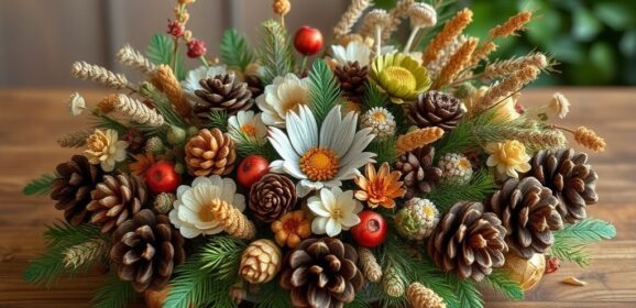 Stroik na stół DIY: jak stworzyć efektowną dekorację z naturalnych materiałów krok po kroku