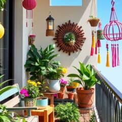 DIY dekoracje na balkon: jak stworzyć stylową przestrzeń bez dużych wydatków i z recyklingu